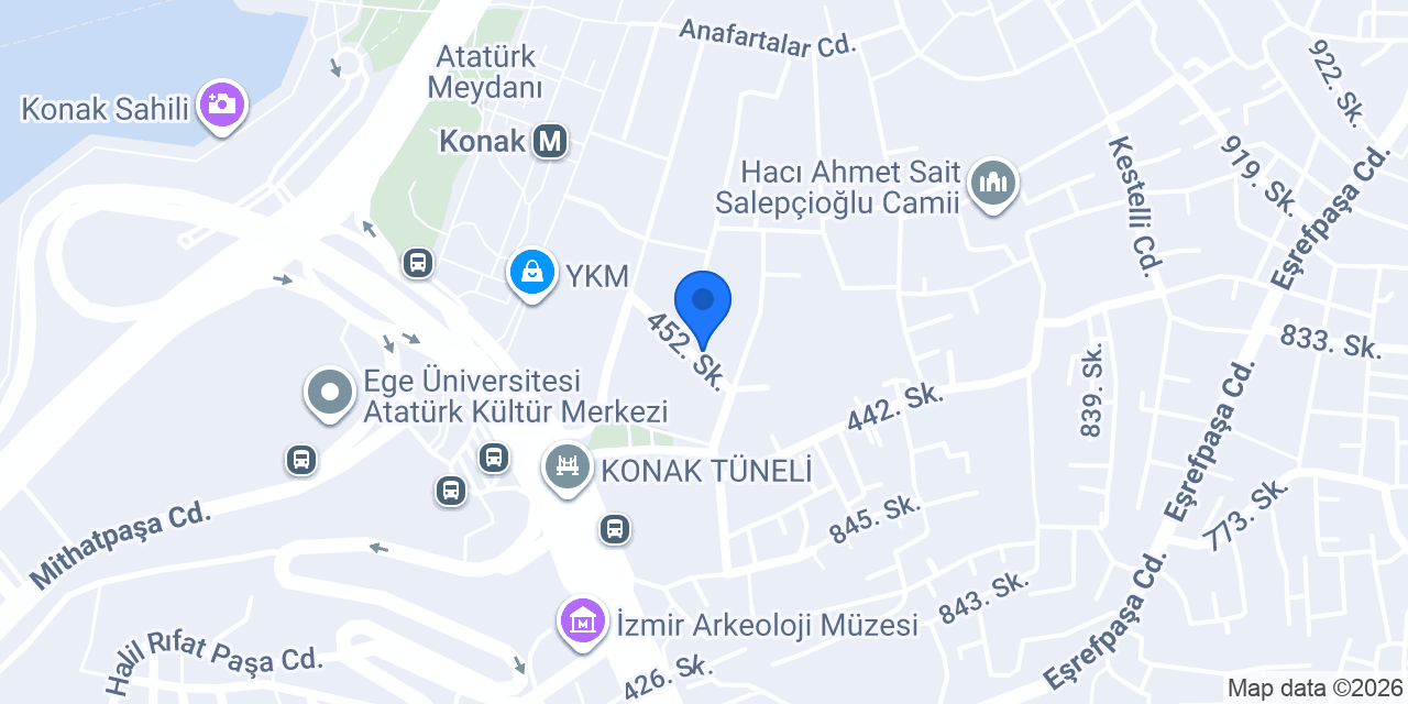 Dt. Murat Özyörük konumu