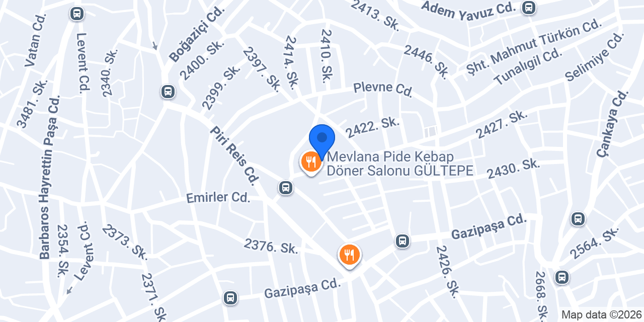 Dönerci Orhan Usta konumu