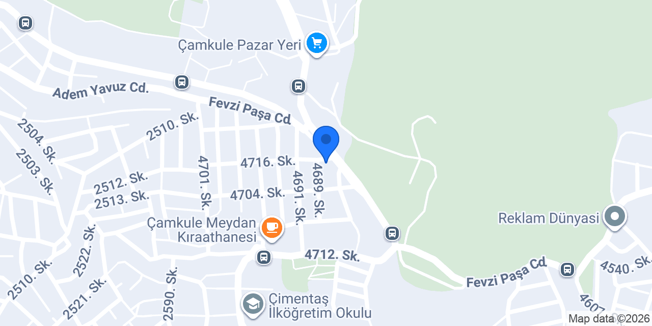 Yeni Halk Eczanesi konumu