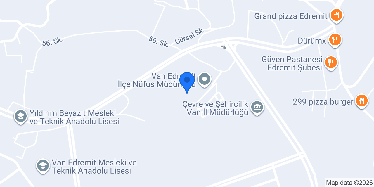 Edremit SYDV konumu