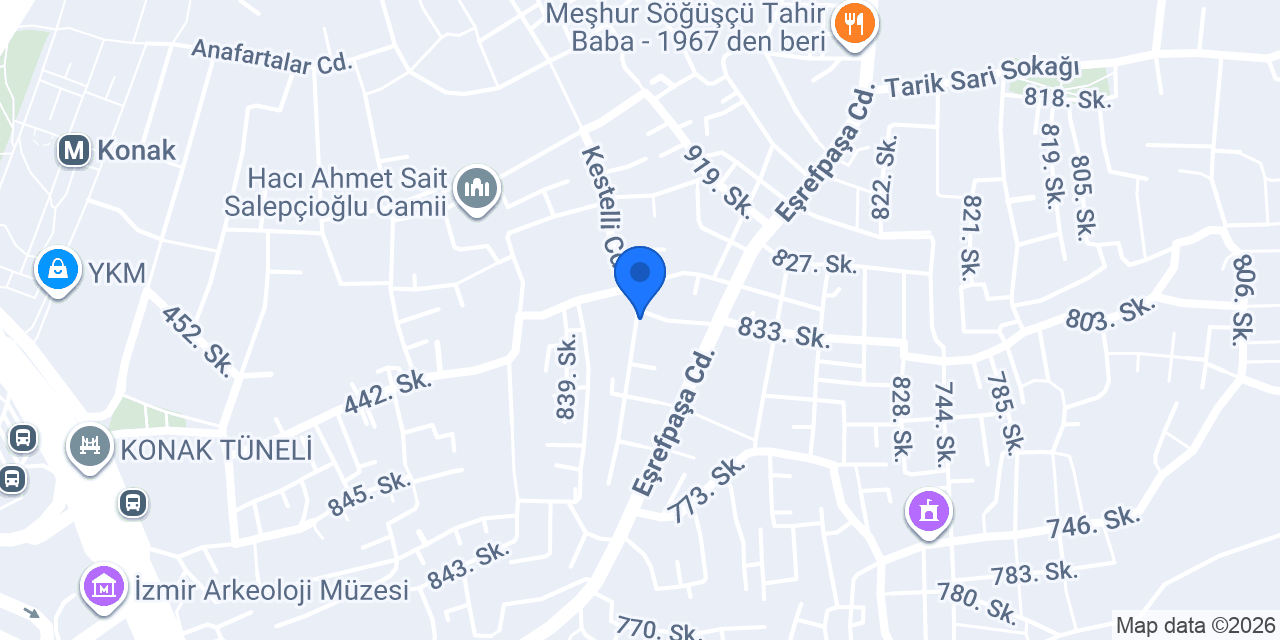 Pudra Butik konumu