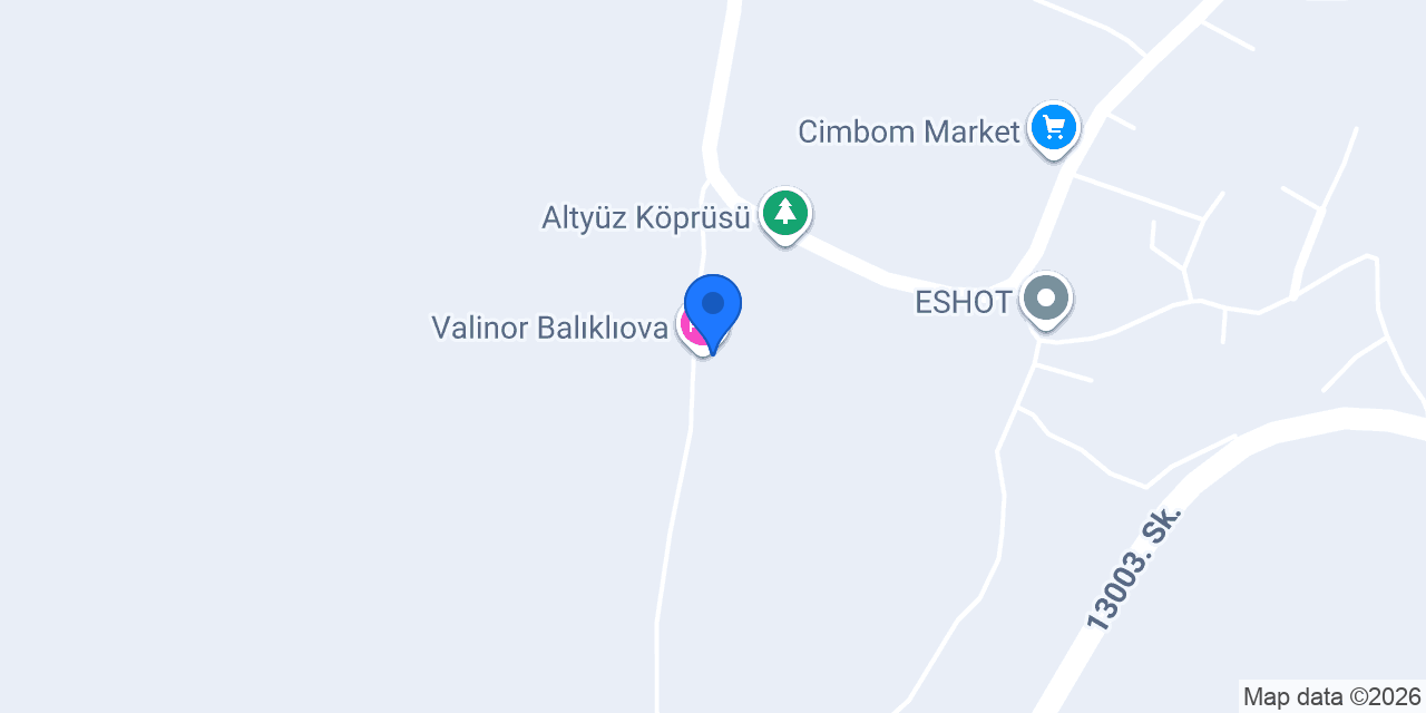 Valinor Balıklıova konumu