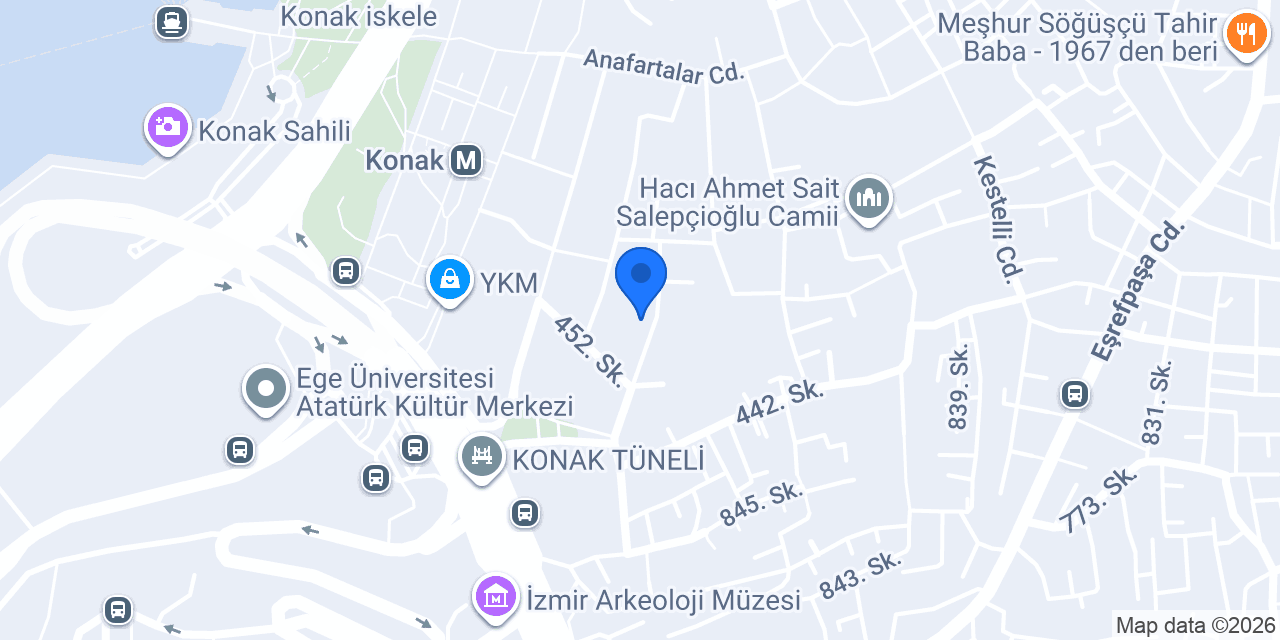 Oranca Hukuk Bürosu konumu