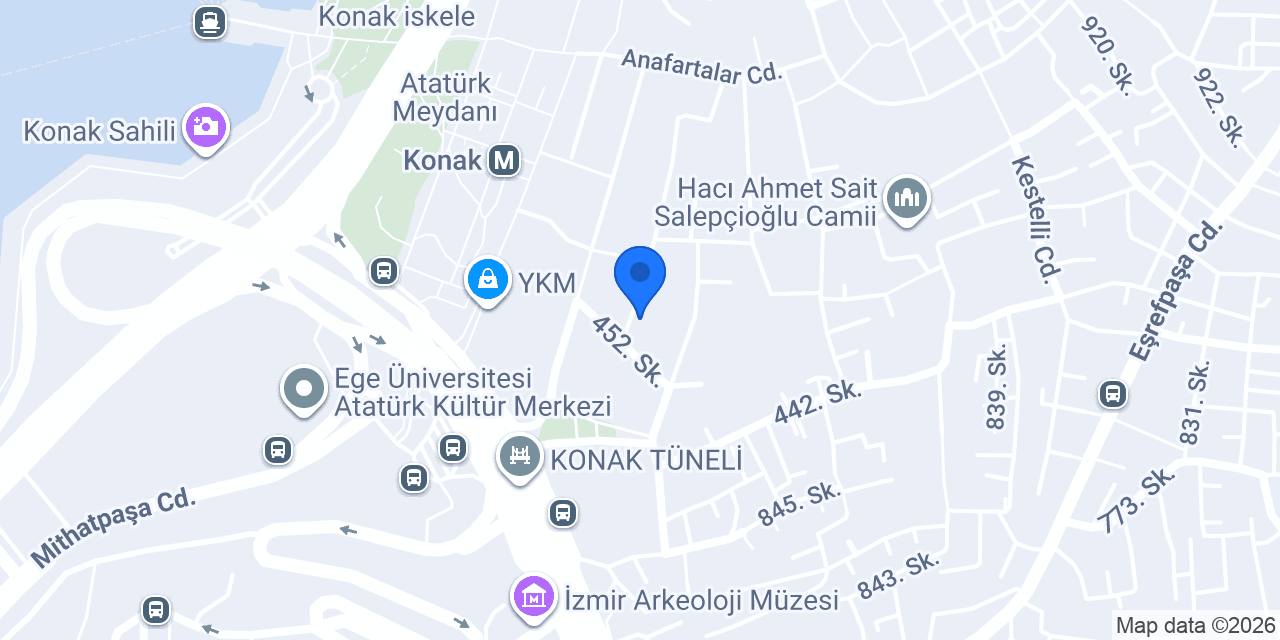 Sezgin Hukuk Bürosu konumu