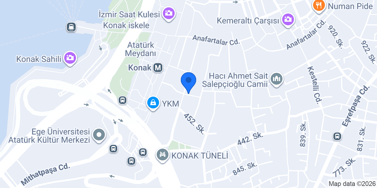 Fehmi Oran Mimarlık konumu