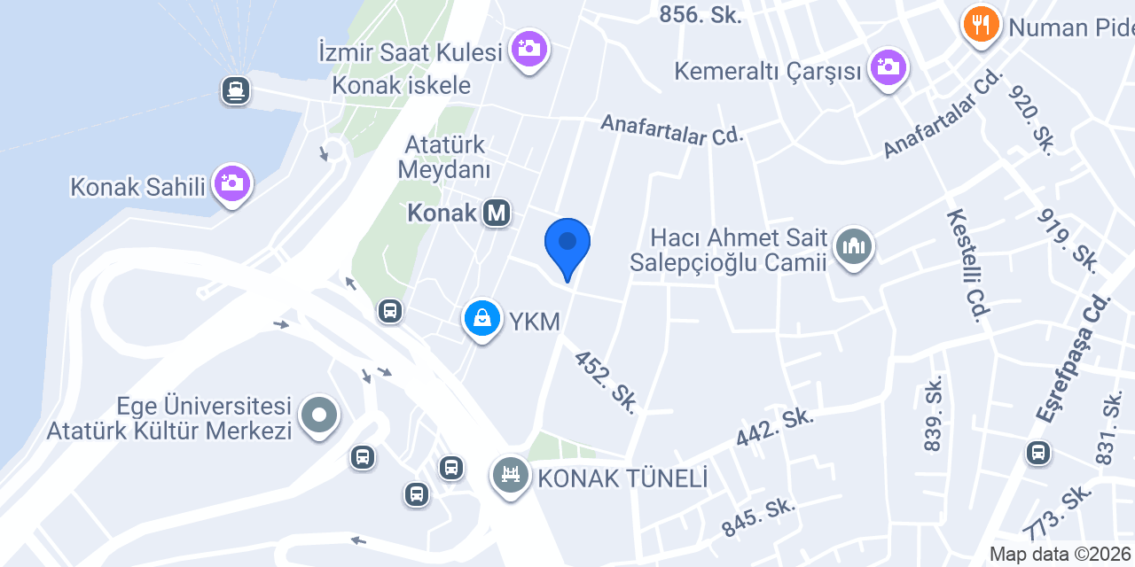 Konak Közde Kahvecisi konumu