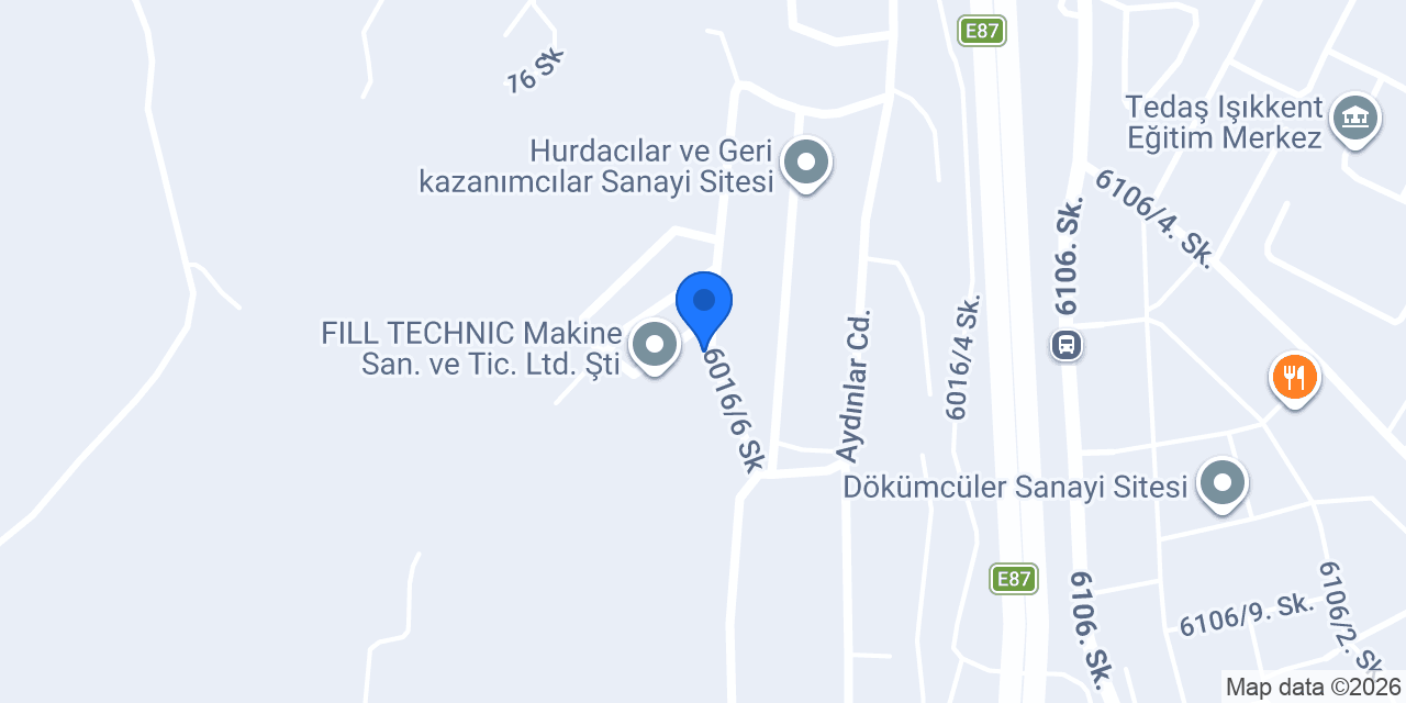 Rega Endüstriyel Hizmetler konumu
