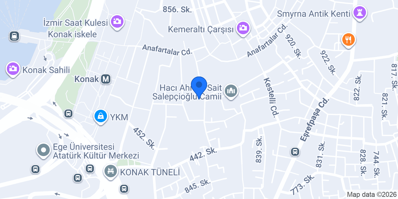 derin ev yemekleri kemeraltı konumu