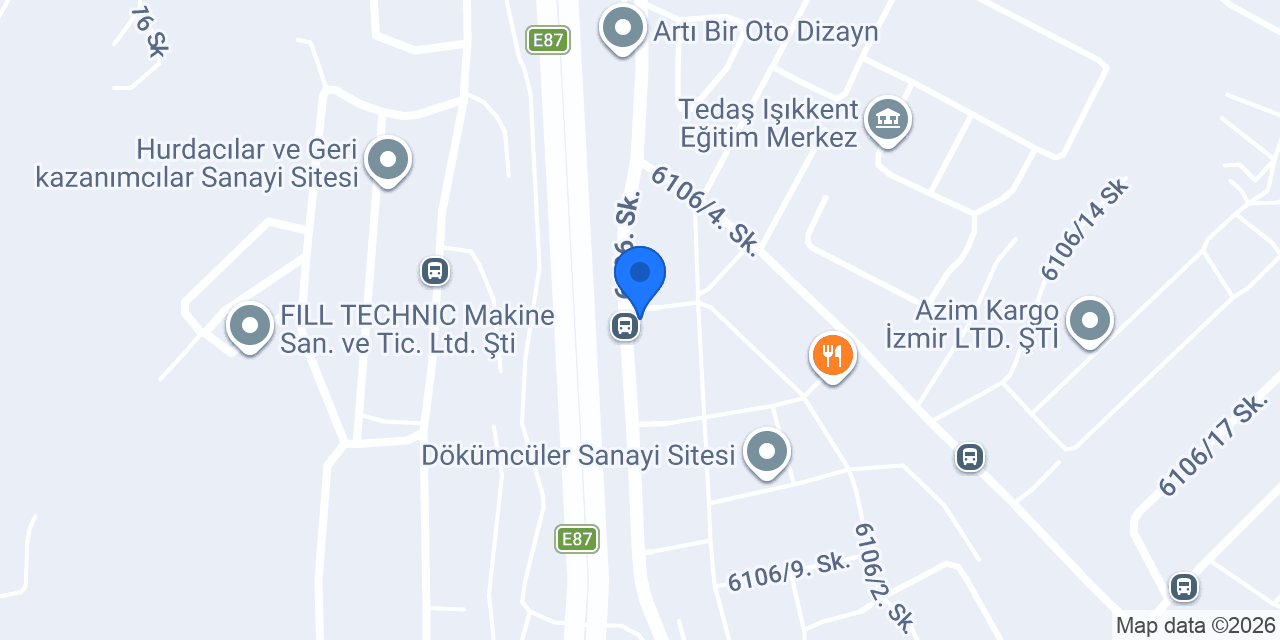 UTM MODEL San. ve Tic. Ltd. Şti. konumu
