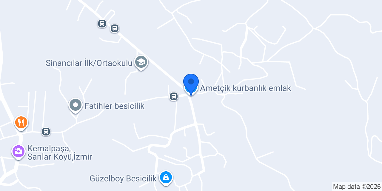 Ametçik kurbanlık emlak konumu