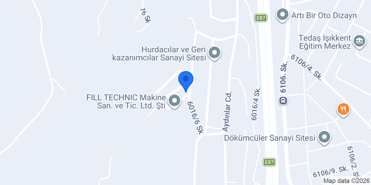 Çetinler Kimya / İzmir konumu