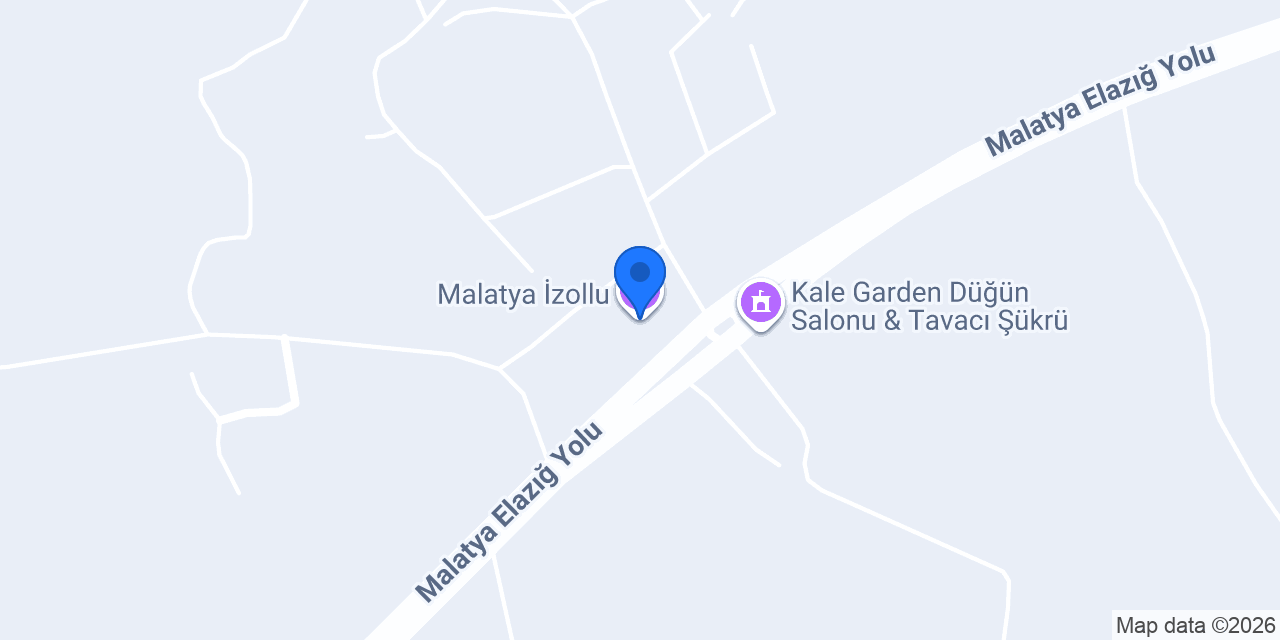 Malatya İzollu konumu