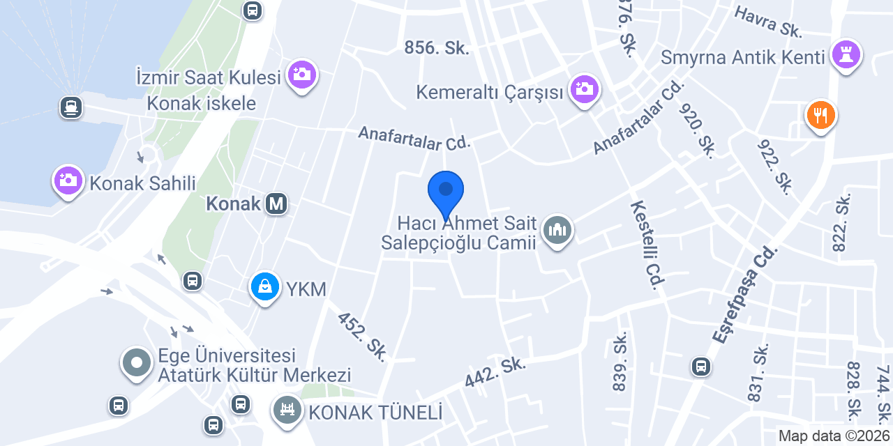Kelime Sahaf konumu
