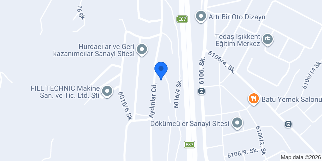 AS Civata Hırdavat konumu