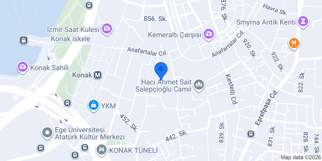 KÖK Coffee&Tea konumu