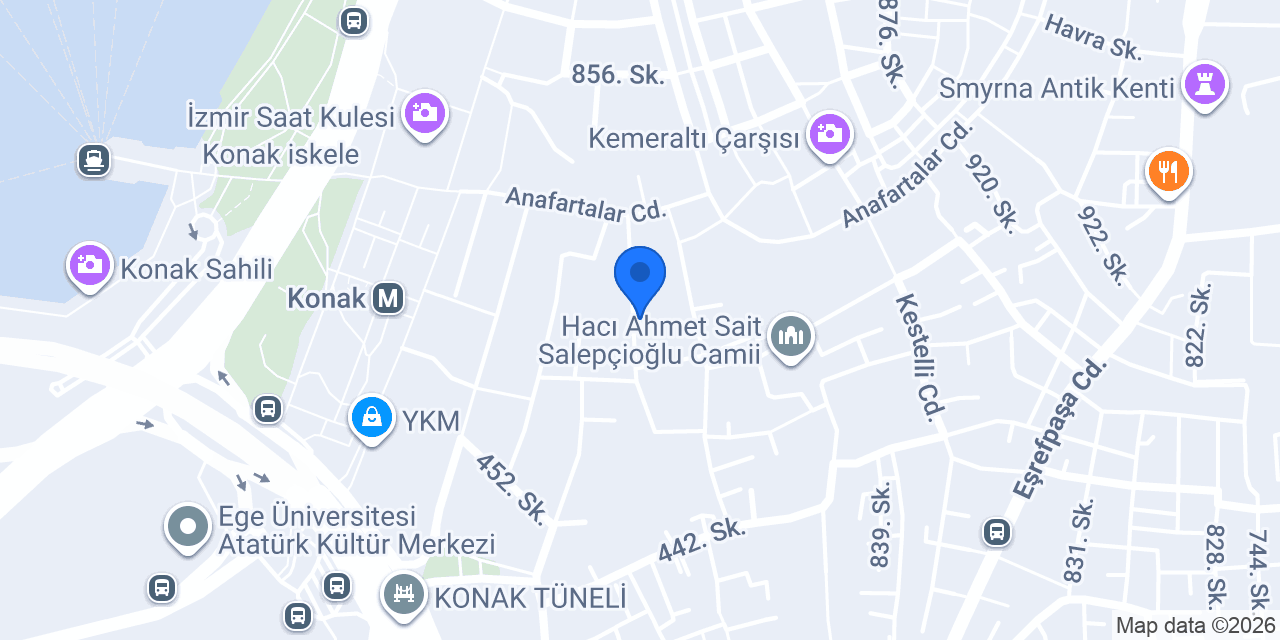 Kahve konağı konumu