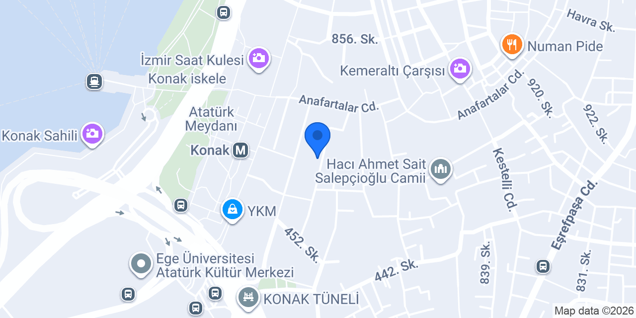 Azram Optik konumu