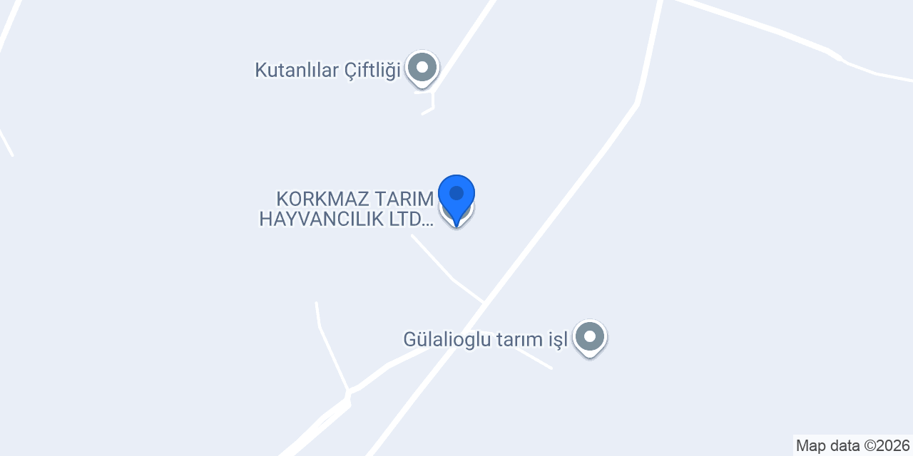 KORKMAZ TARIM HAYVANCILIK konumu