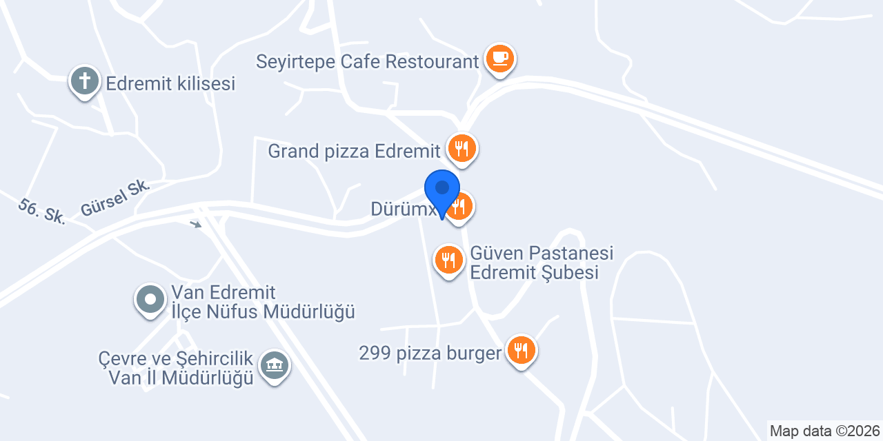 ŞEHZADEM HATAY DÖNER VAN EDREMİT konumu