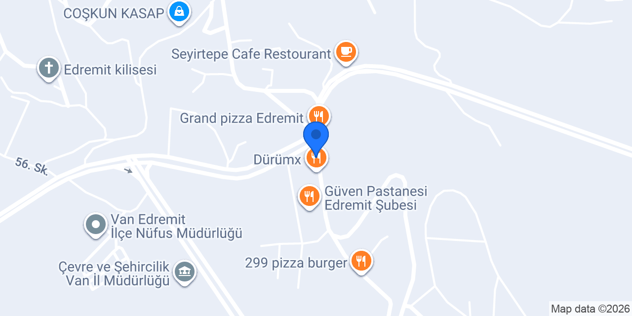 EDREMİT SÜRÜCÜ KURSU konumu