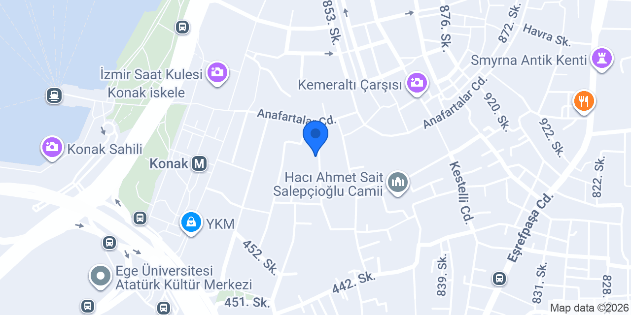 İzmir Optik konumu