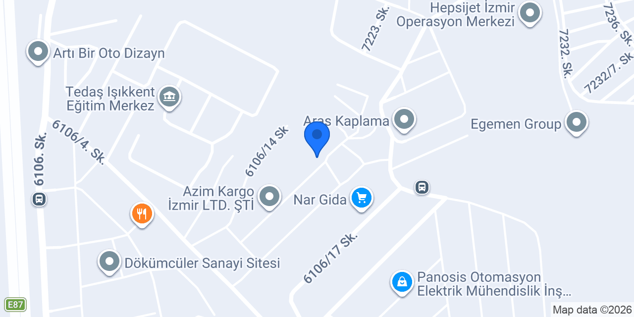Uçaş Plastik konumu