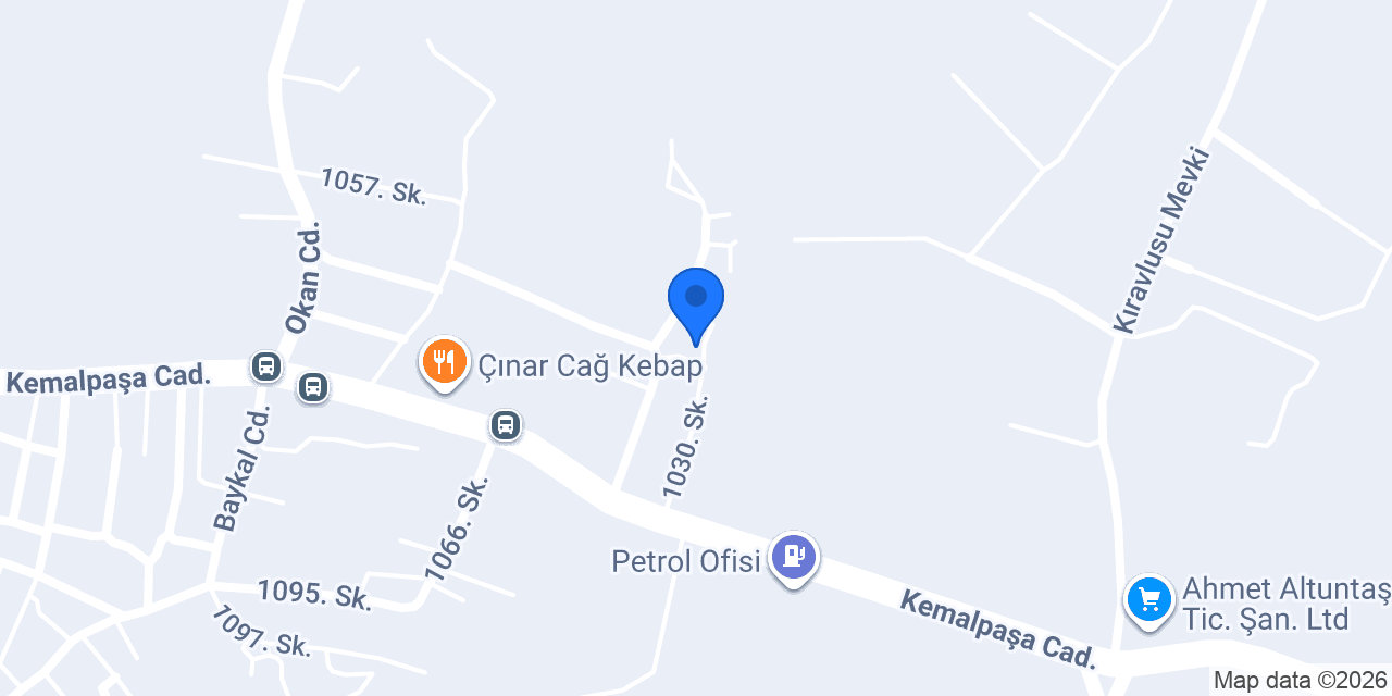 Bakırlar İnşaat konumu