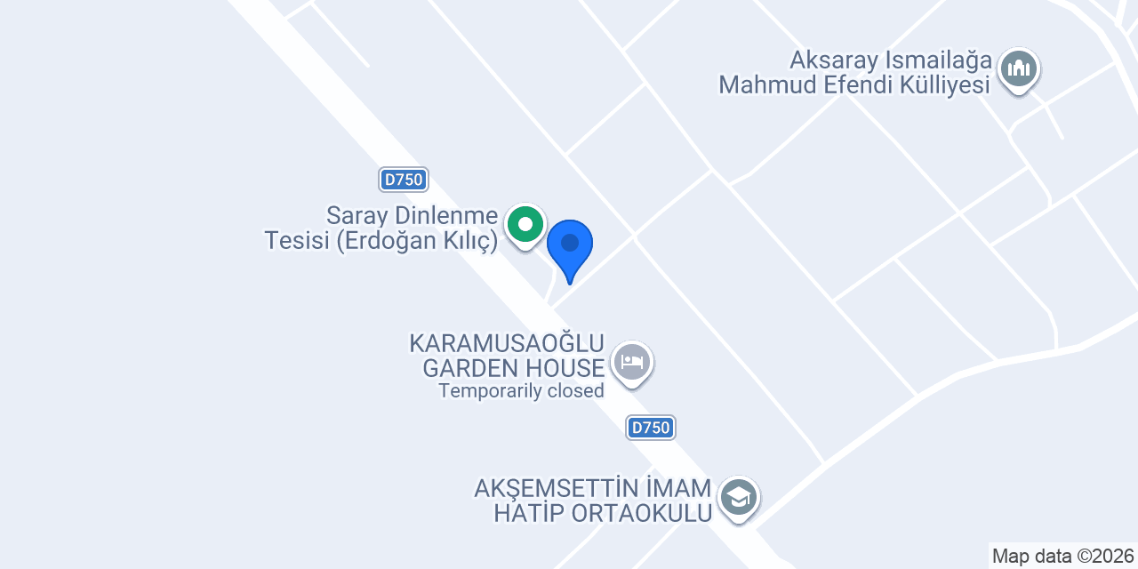 Oto Lastik Aksaray konumu