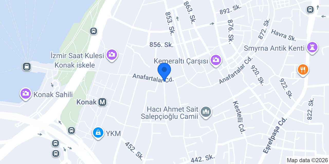 NİSA KUYUMCULUK konumu