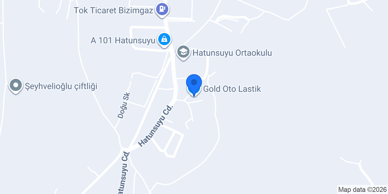 Gold Oto Lastik konumu