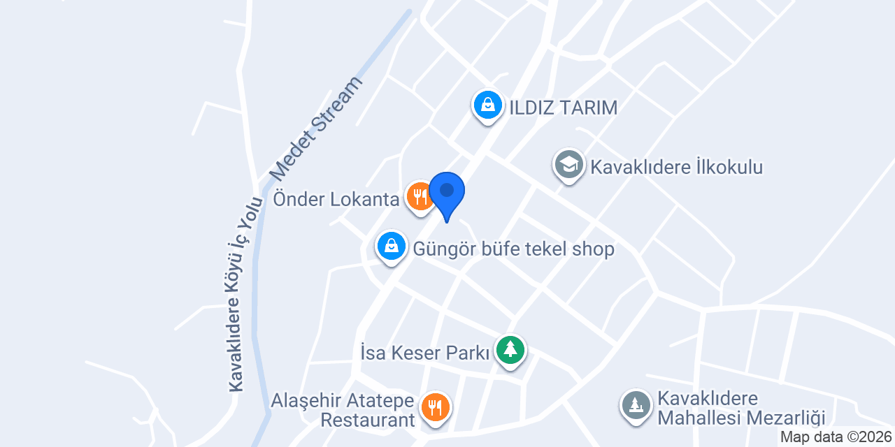 Kavaklıdere Muhtarlığı konumu