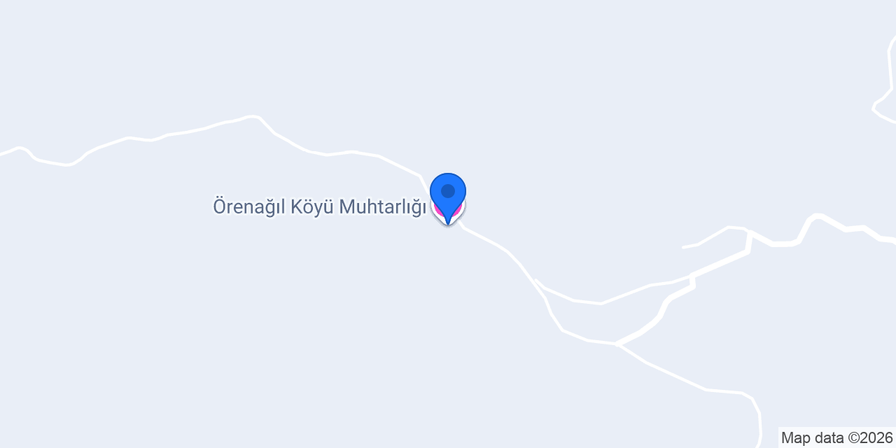 Örenağıl Köyü Muhtarlığı konumu