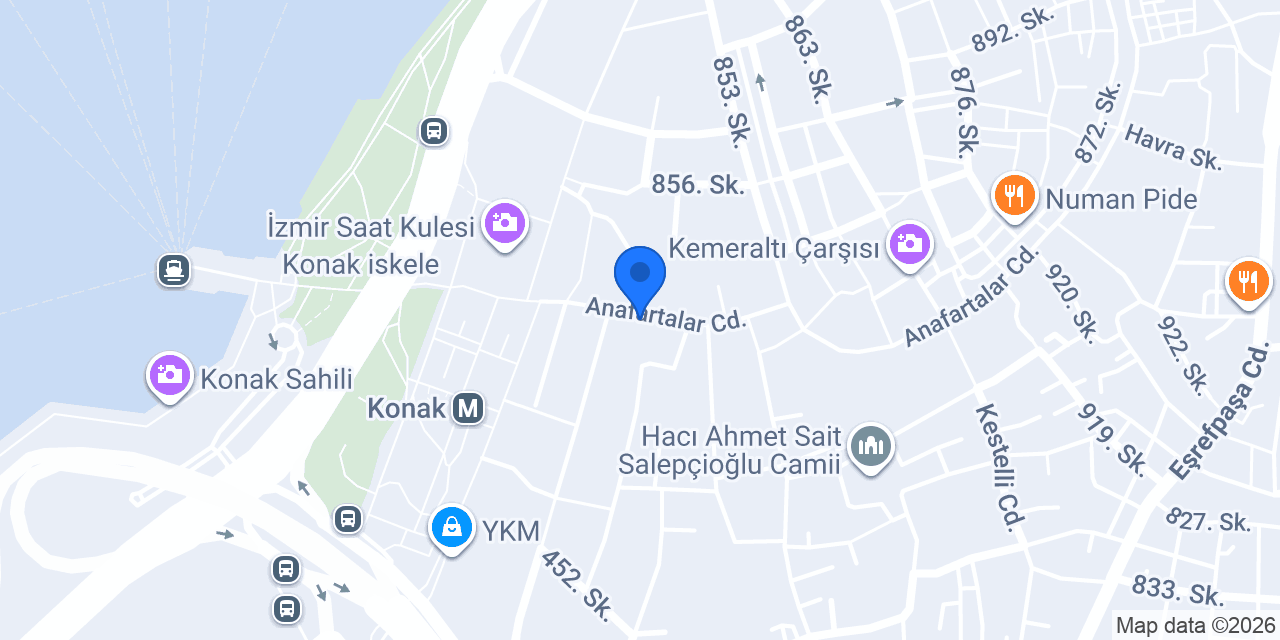 Cem Optik konumu