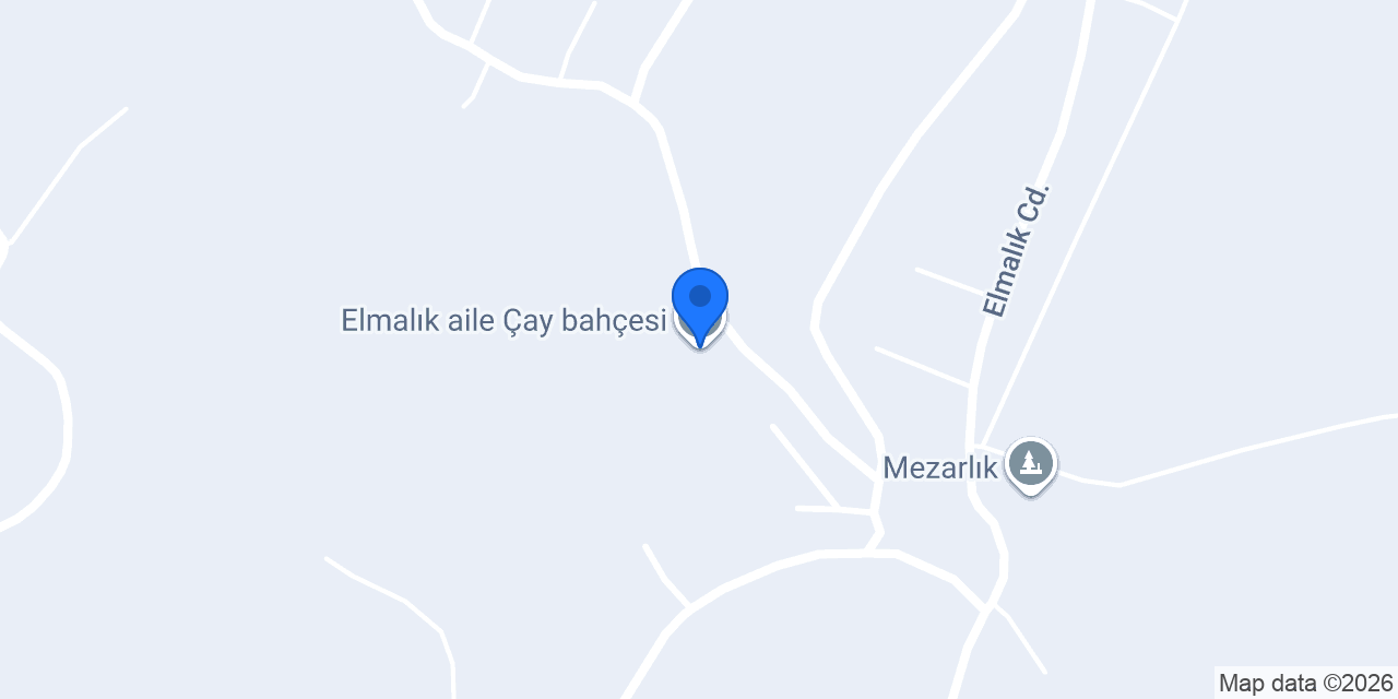 Elmalık aile Çay bahçesi konumu