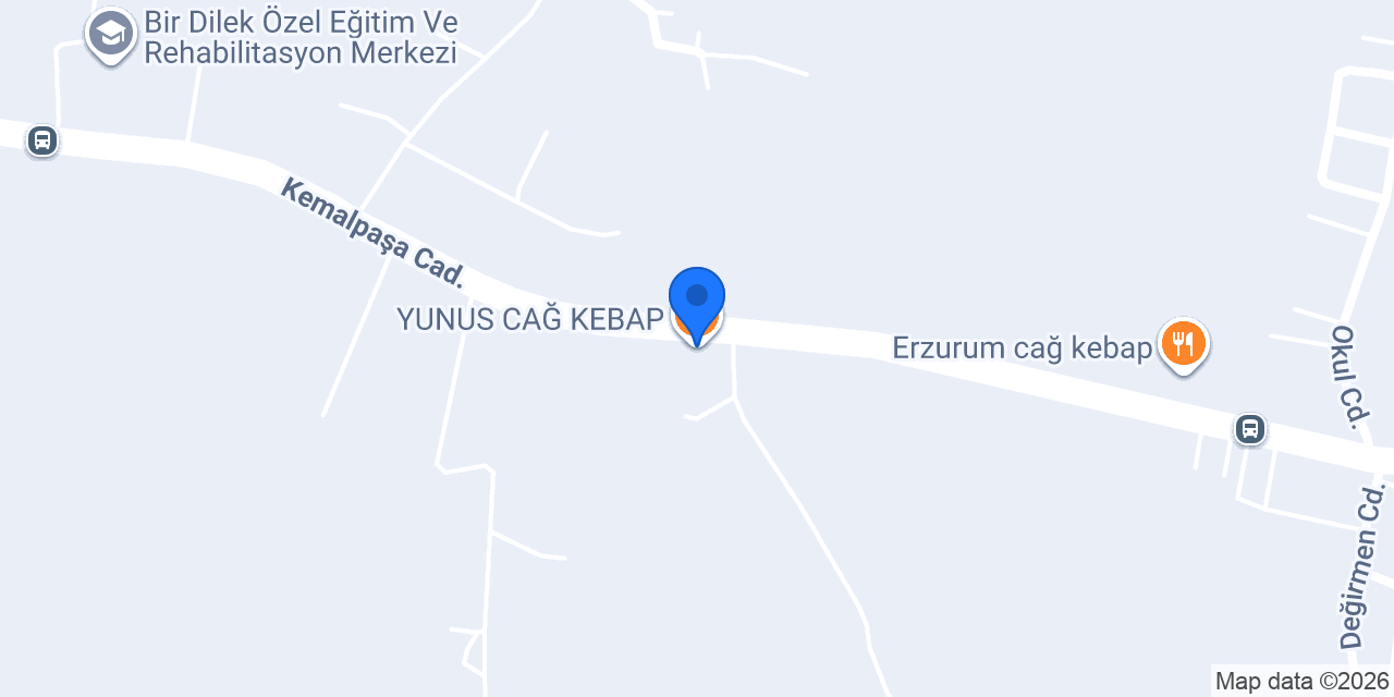 YUNUS CAĞ KEBAP konumu