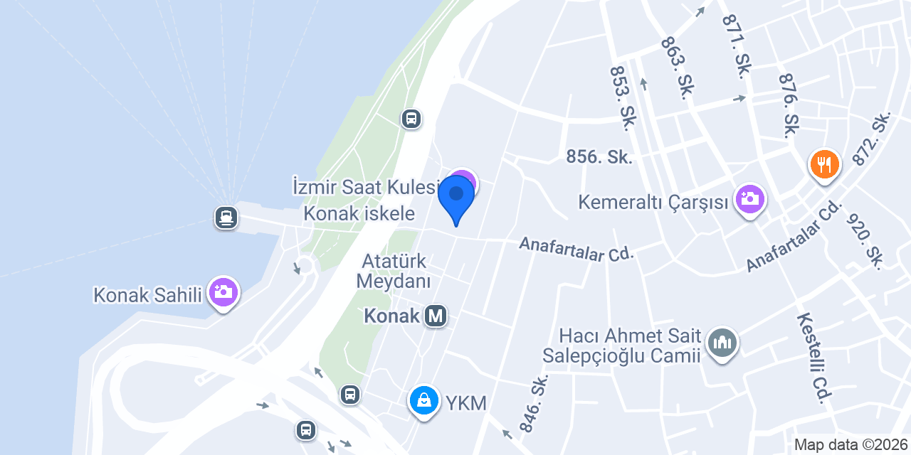 Izmir Food Tour konumu