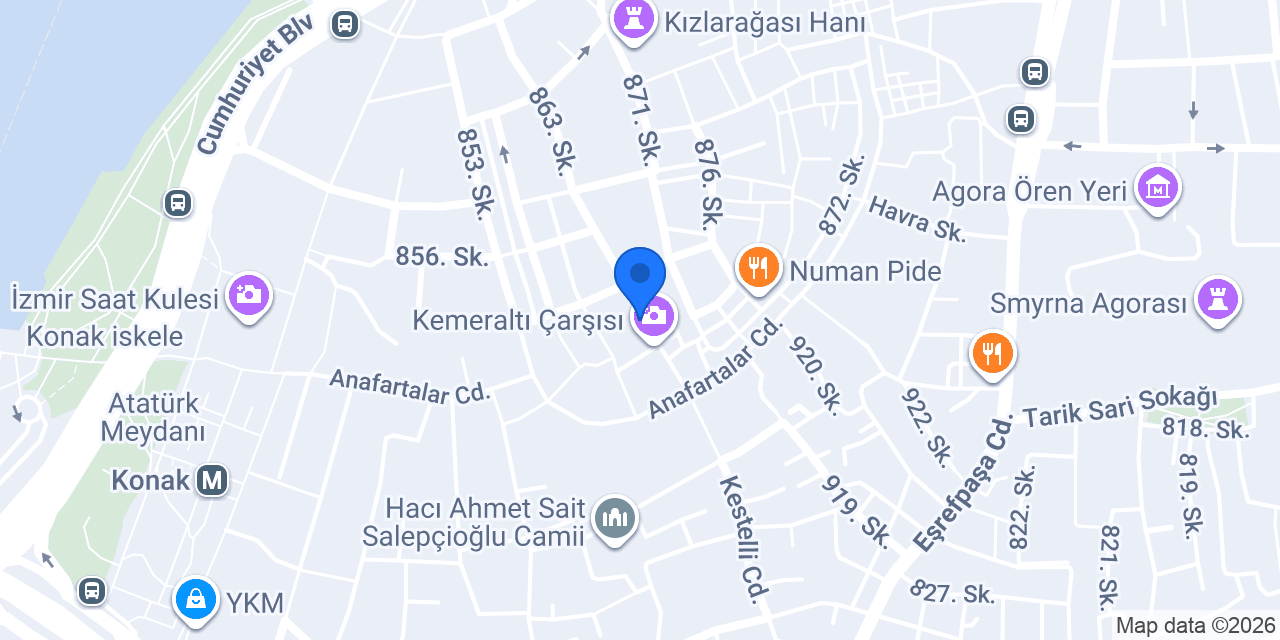 Türmatsan Matbaa konumu