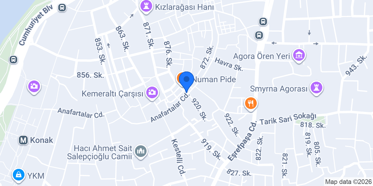 Haktan konumu
