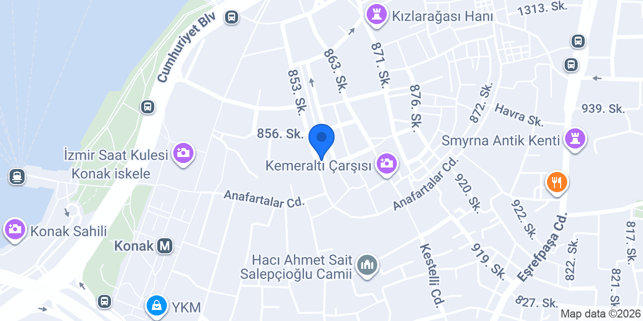 Karataş kasap konumu