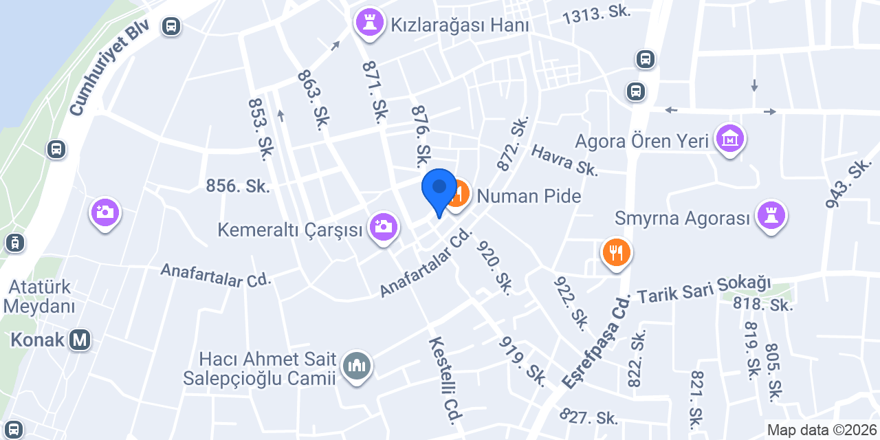 Fatih anahtar ve hırdavat konumu