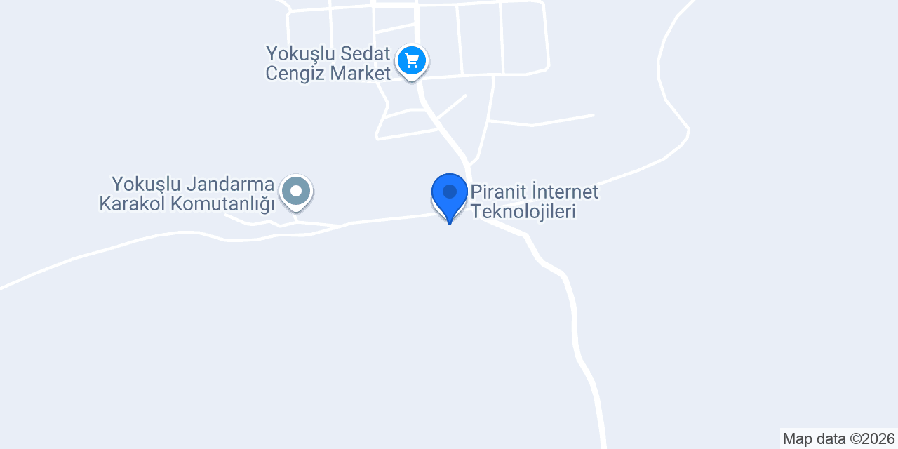 Piranit İnternet Teknolojileri konumu