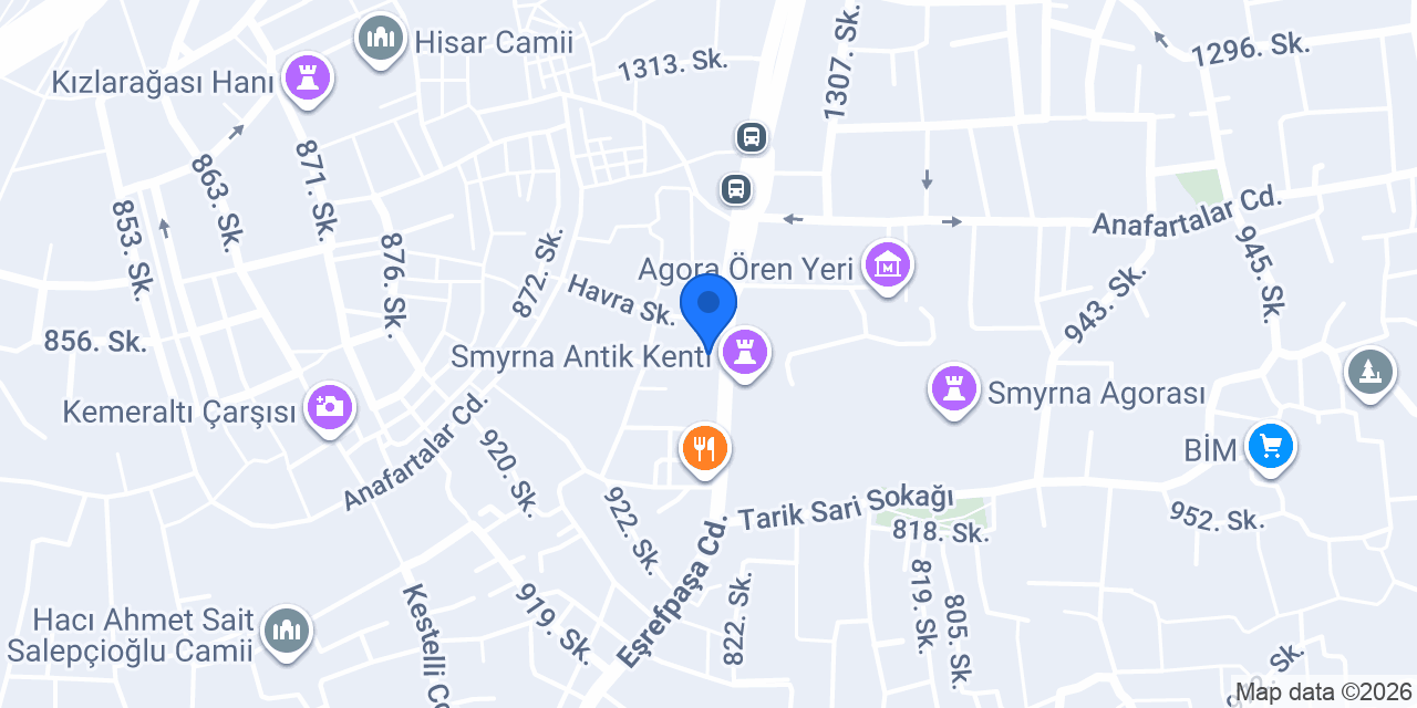 Meşhur tarihi agora söğüşçüsü konumu