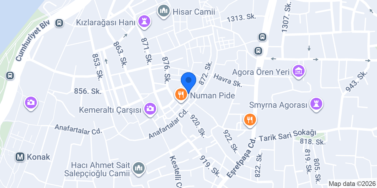 RÜYA PERDE İZMİR konumu
