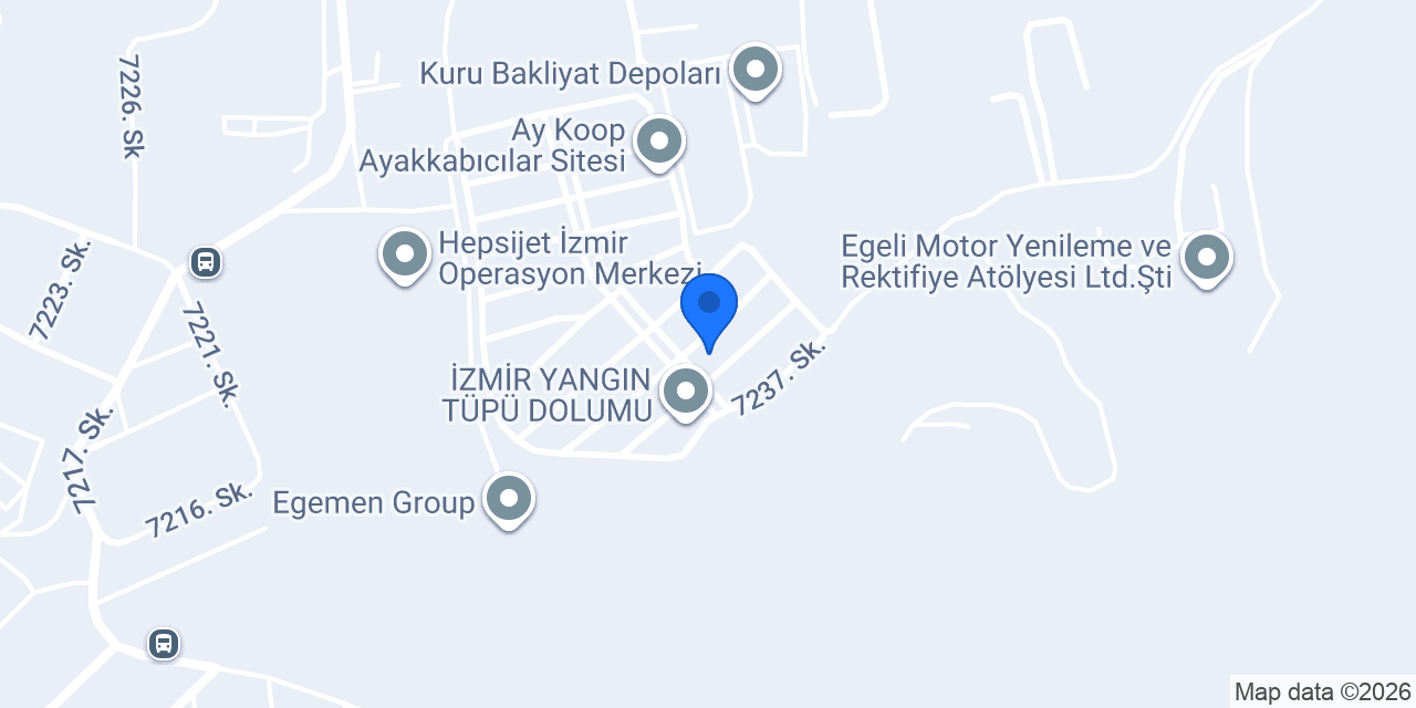 Başak Yangın Söndürme konumu