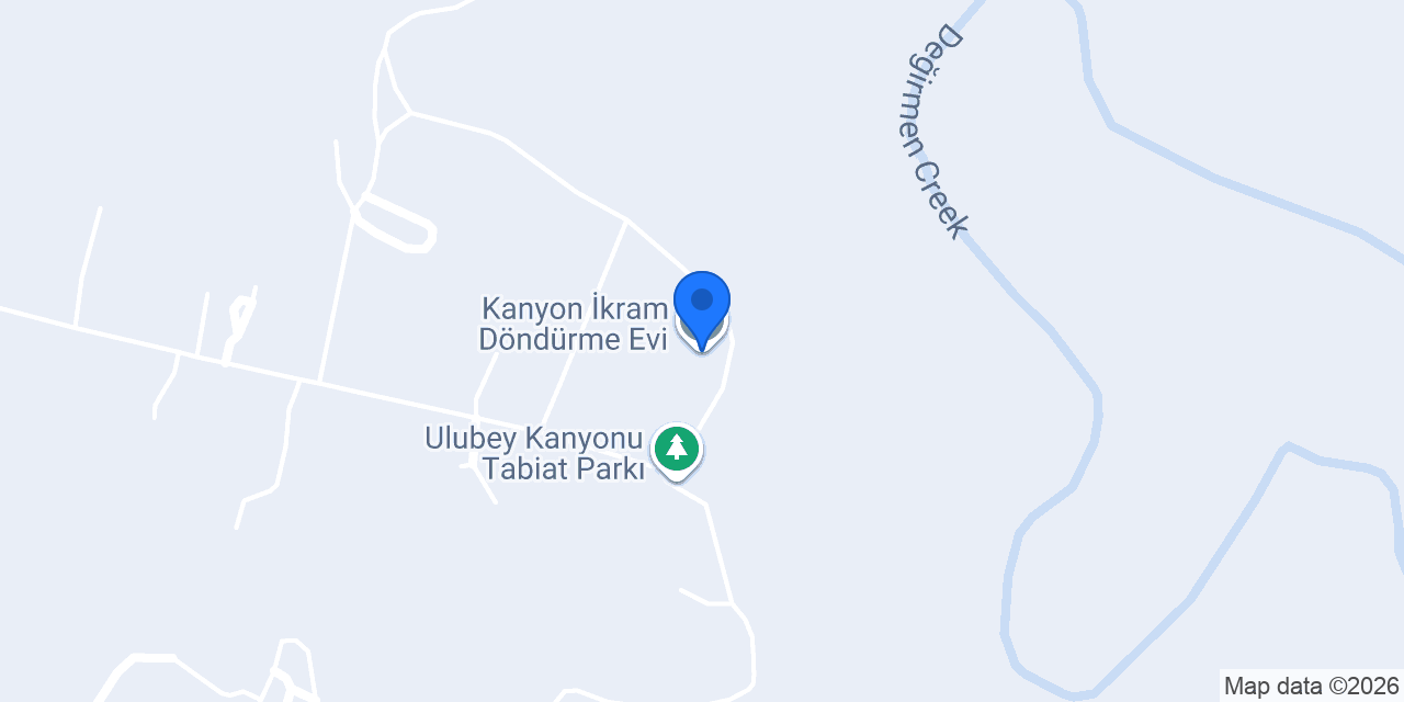 Kanyon İkram Döndürme Evi konumu