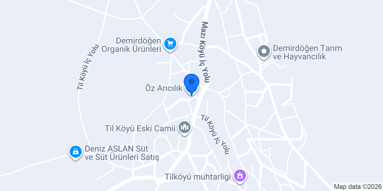 Öz Arıcılık konumu