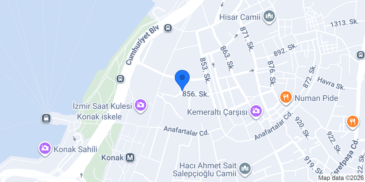 Ptt konak konumu
