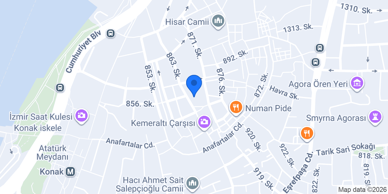 Hancı Matbaacılık konumu
