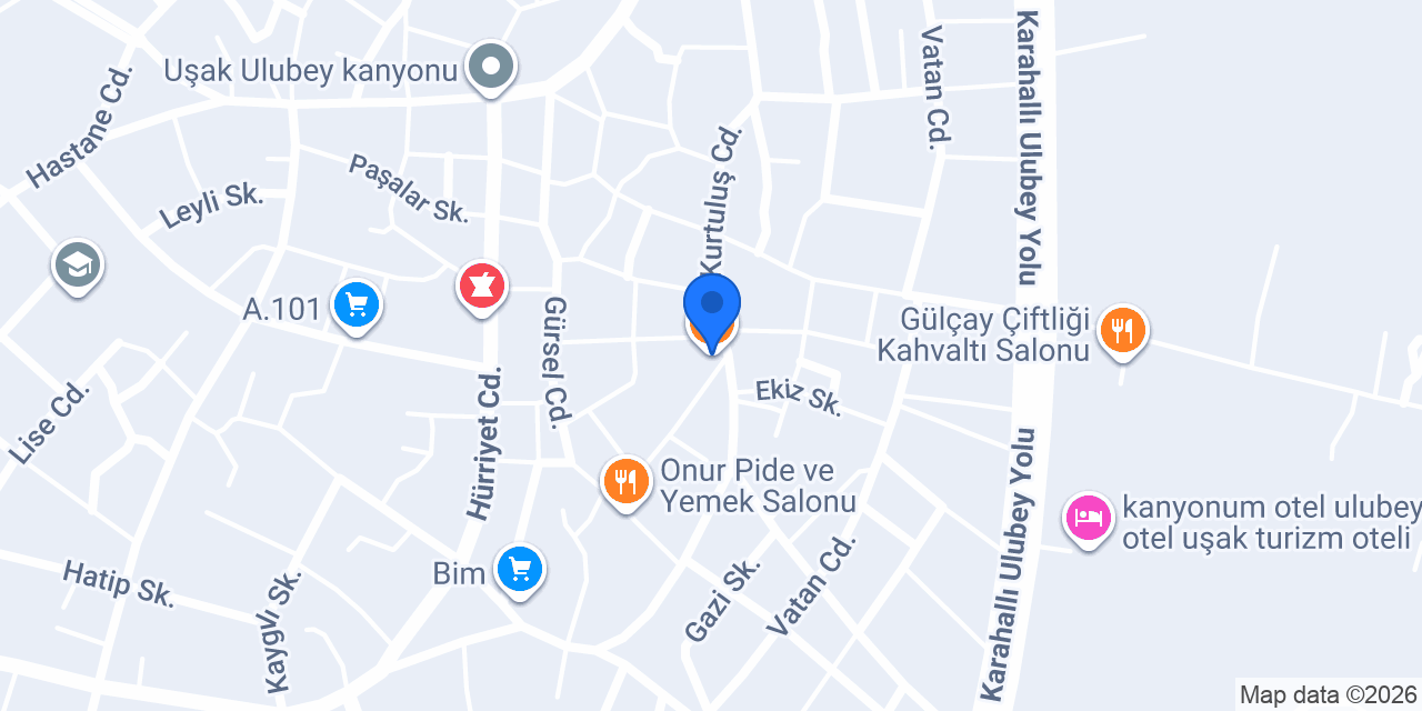 ŞENOL EKMEK FIRINI konumu