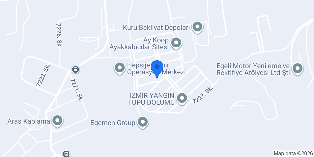 YCL FOOD AŞ. (Depo) konumu